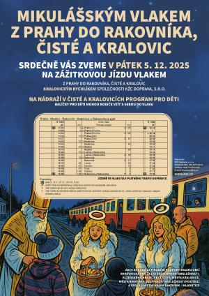 Mikulášská cesta vlakem